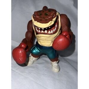 Vintage 1995 Mattel Street Sharks Slugger Slammu Figure Wise Design Action Boxer